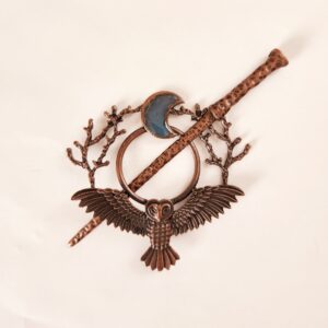 HB002 Owl Pennanular Hair Accessory