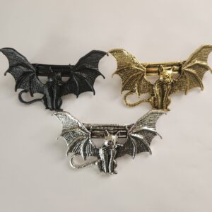 HP002 Bat Cat Hair Clip