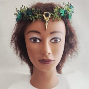 FC008 Fantasy Bird Skull Bronze Crown
